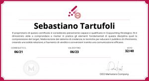 COPYMASTERY - Marketers - Sebastiano Tartufoli